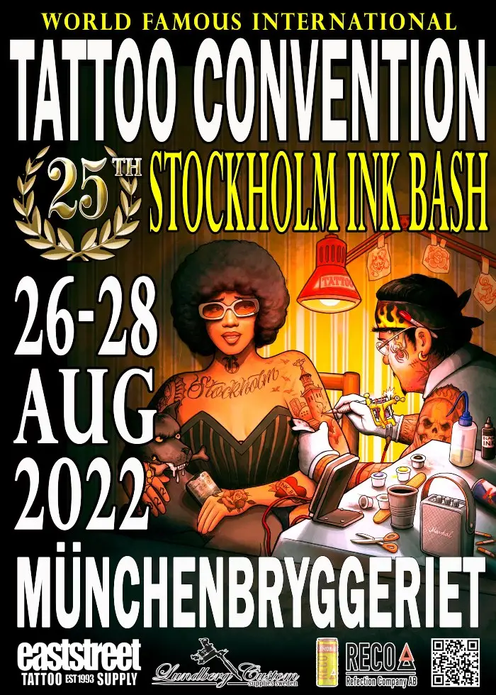 Nordic Tattoo Sweden - Stockholm Ink Bash 2022 - Tatuering - Sweden Tattoo