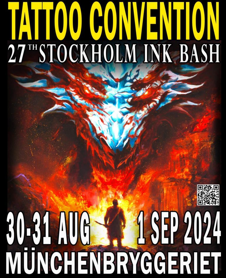 Nordic Tattoo Sweden - Stockholm Ink Bash 2024 - Tatuering - Sweden Tattoo