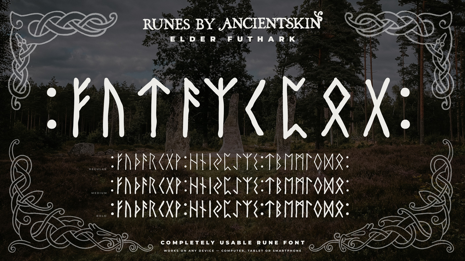 Runes by Ancientskin - Elder Futhark